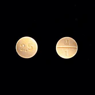 Tafla 2,5 mg Tafla