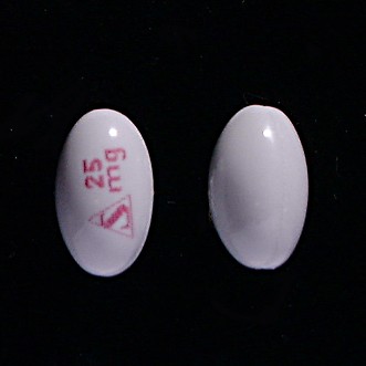 Tafla 25 mg Hylki