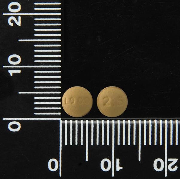 Tafla 2,5 mg Tafla