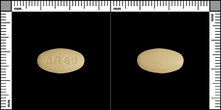 Tafla 60 mg Filmuhúðuð tafla