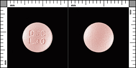 Tafla 30 mg Filmuhúðuð tafla