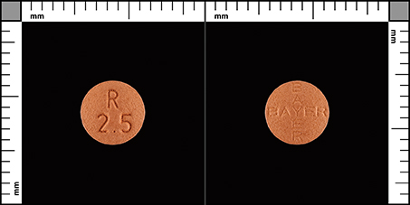 Tafla 2,5 mg Filmuhúðuð tafla